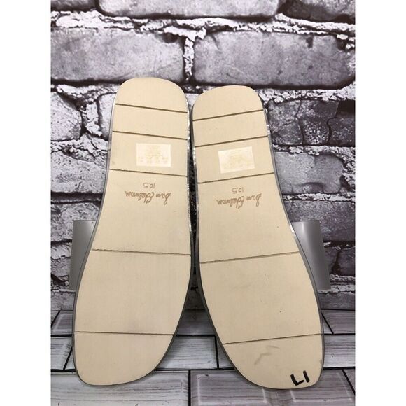 Sam Edelman Luciana Clear Cream Snakeskin Thong Strap Slide Sandals Women 10.5M - Picture 12 of 16